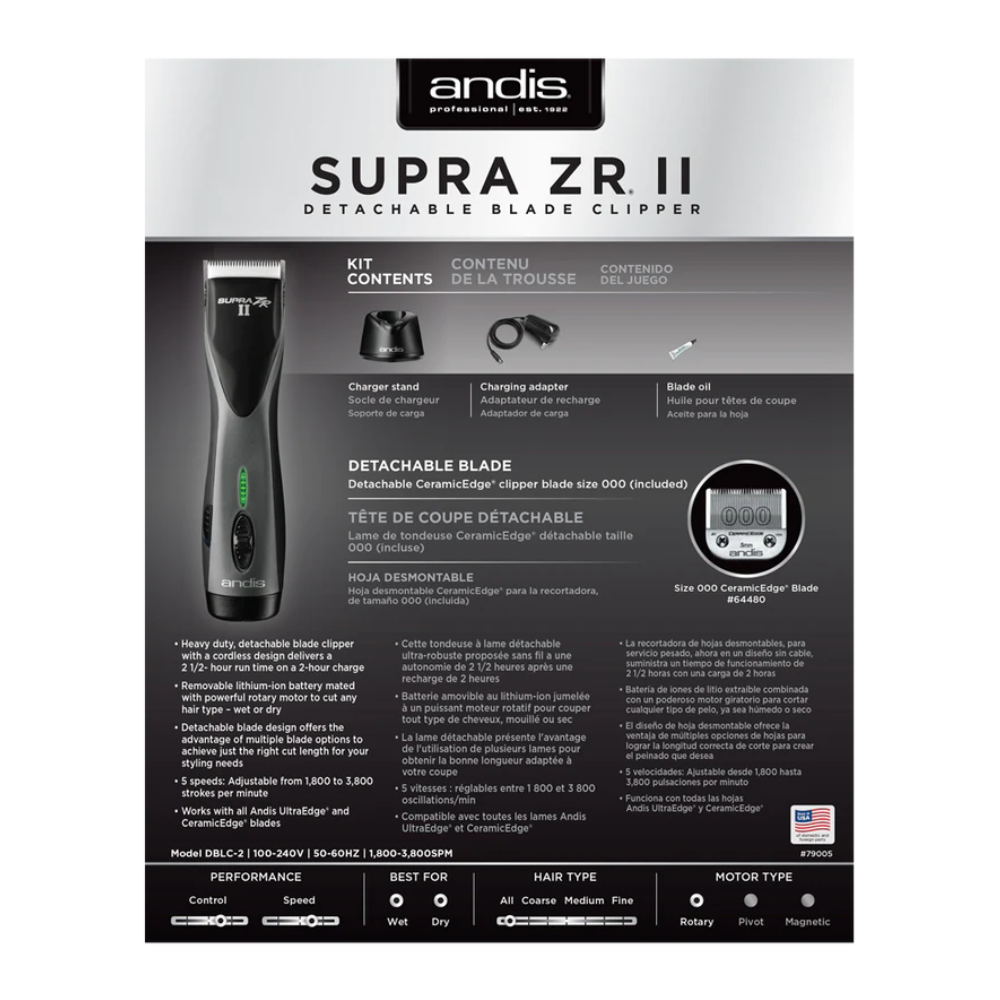 Andis Supra ZR II Clipper