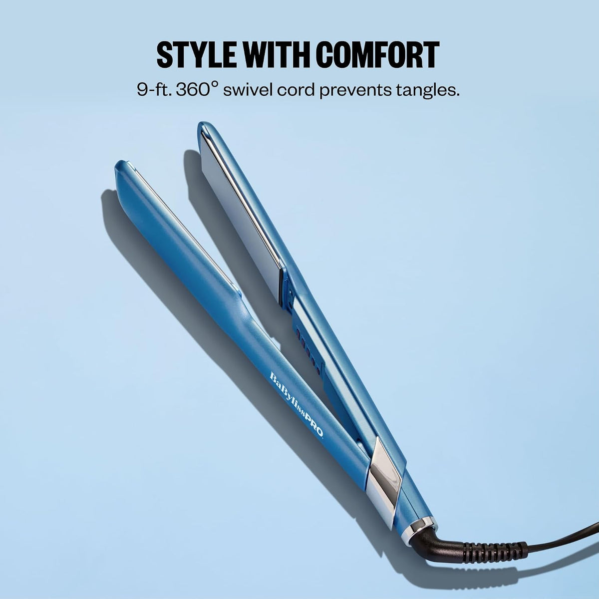 BaBylissPRO Nano Titanium 1.5" Ultra-Sleek Straightening Iron