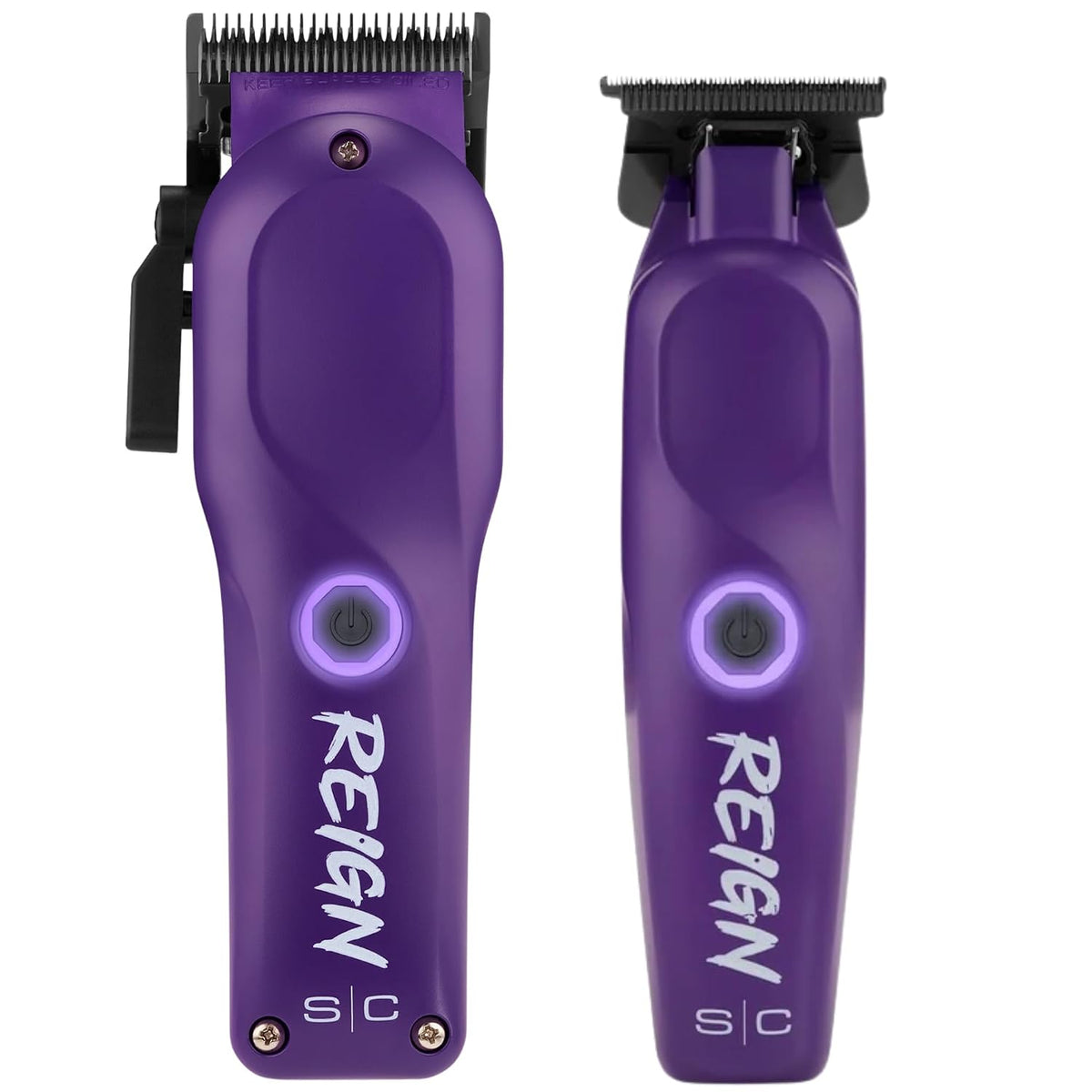 StyleCraft Reign Clipper & Trimmer Bundle (Purple)