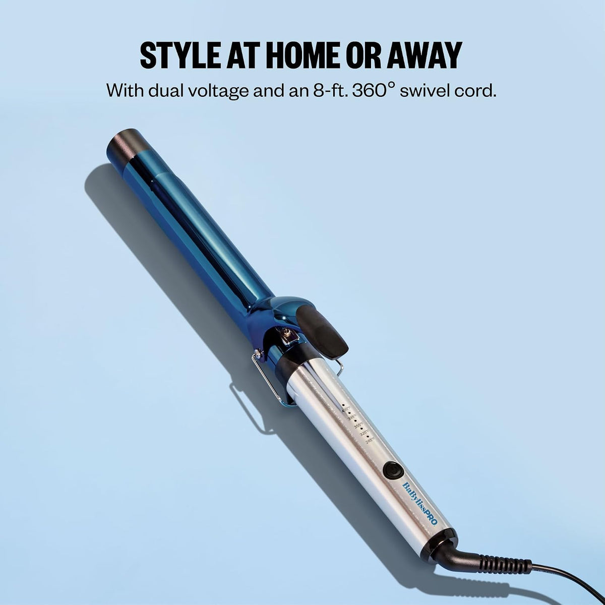 BaBylissPRO Nano Titanium 1 1/4" Extended Barrel Curling Iron