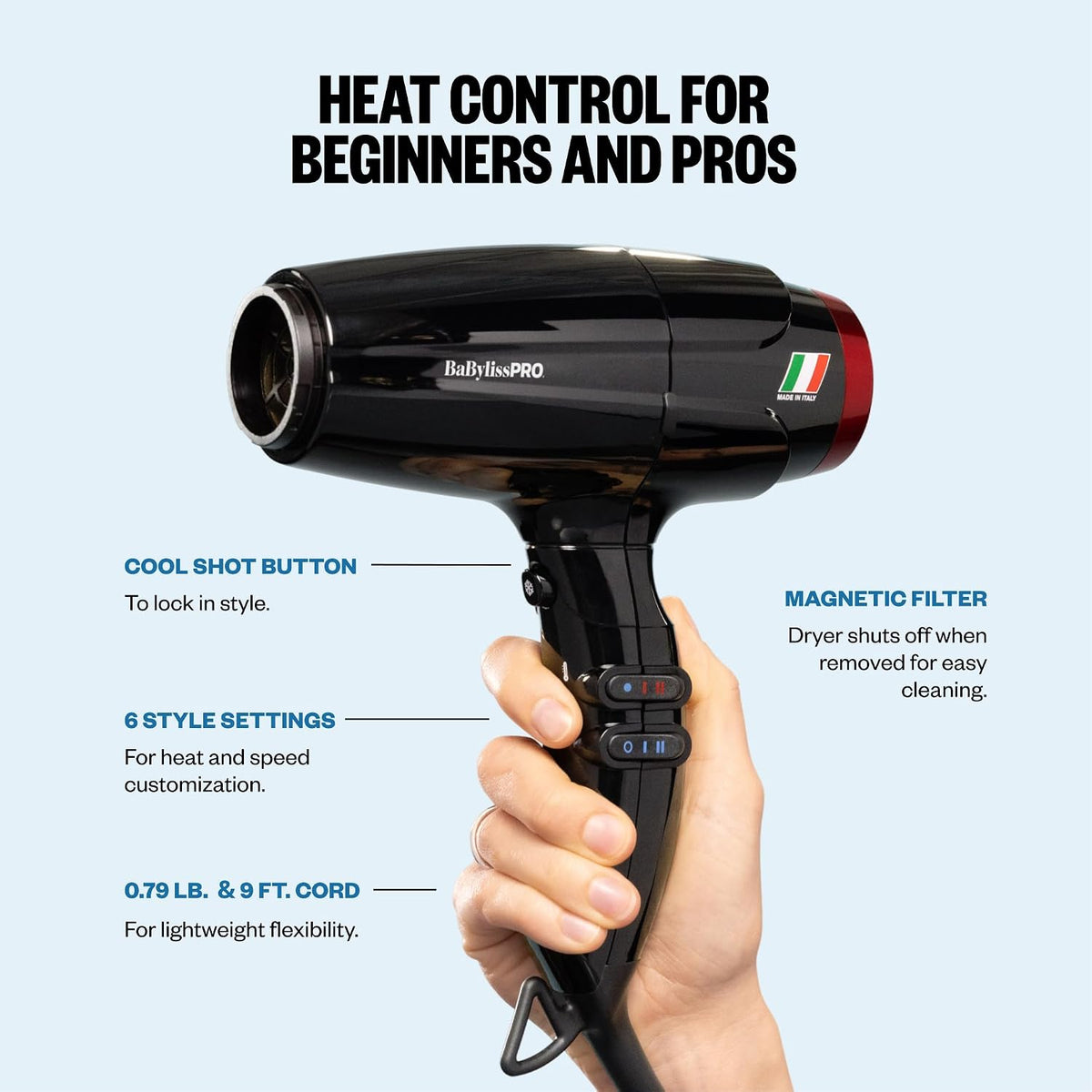 BaBylissPRO High Speed Rapido 2.0 Dryer