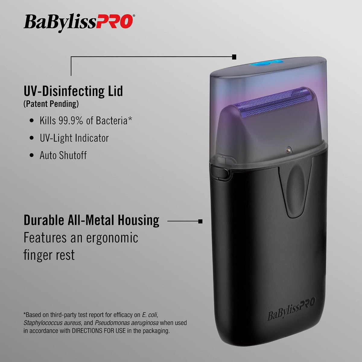 BaByliss Single Foil UV Shaver