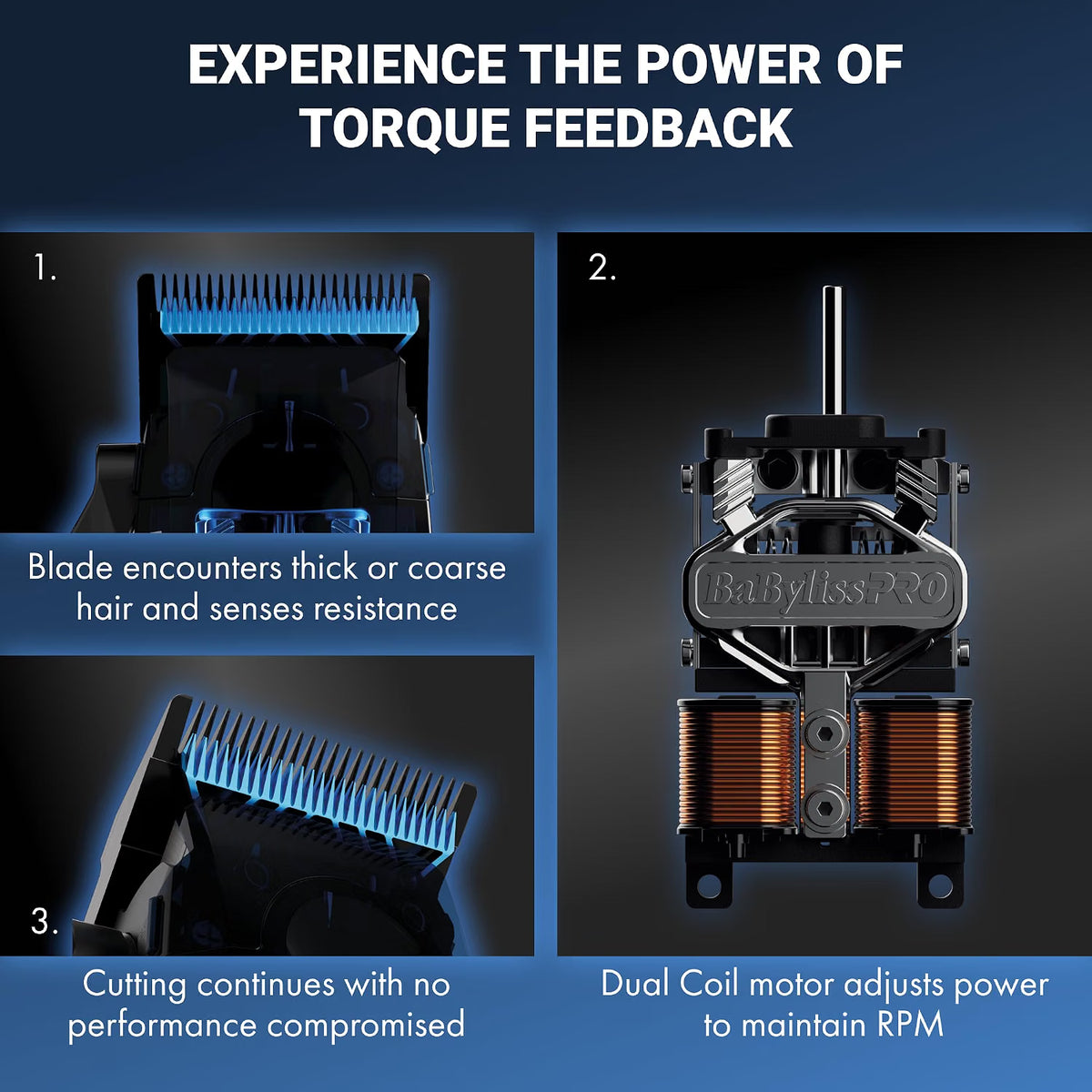 BaBylissPRO Dual-Coil Motor Clipper & Trimmer