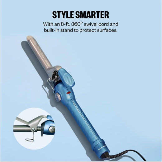 BaBylissPRO Nano Titanium 3/4" Spring Curling Iron