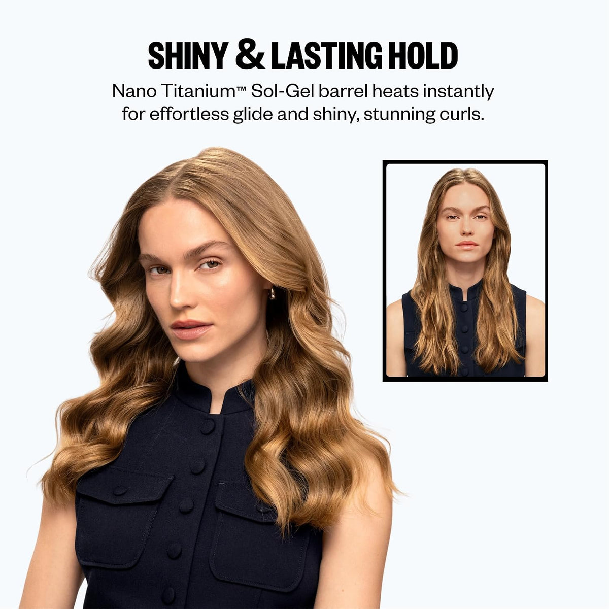 BaBylissPRO Nano Titanium 1" Spring Curling Iron