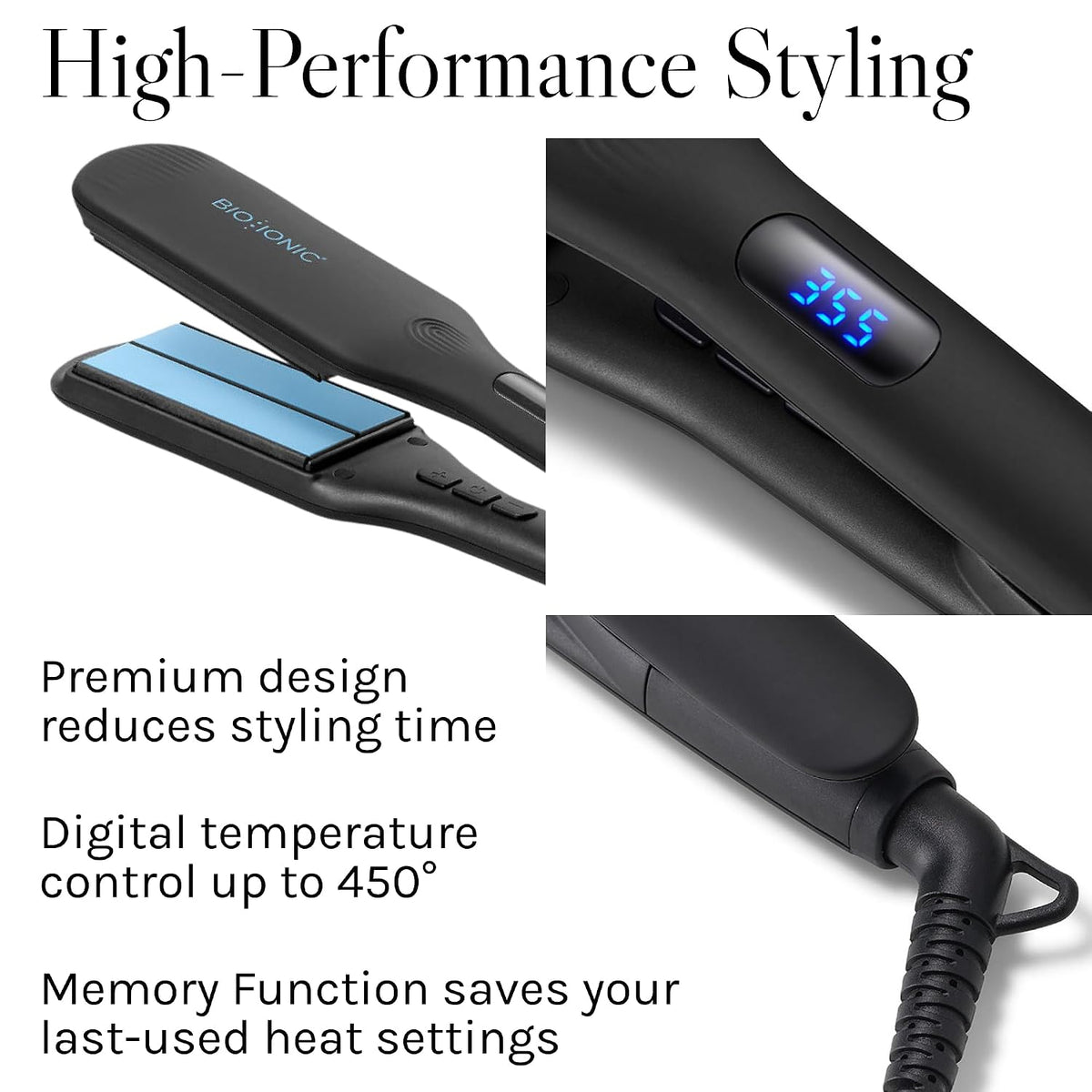 Bio Ionic OnePass Styling Iron 1.5"