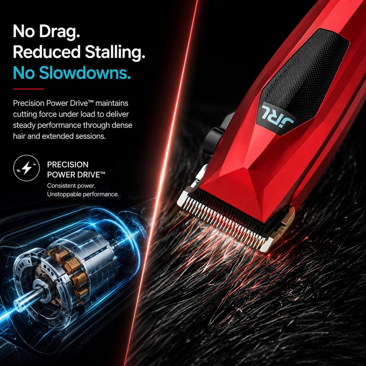 JRL 3000C Compact Clipper (Red)