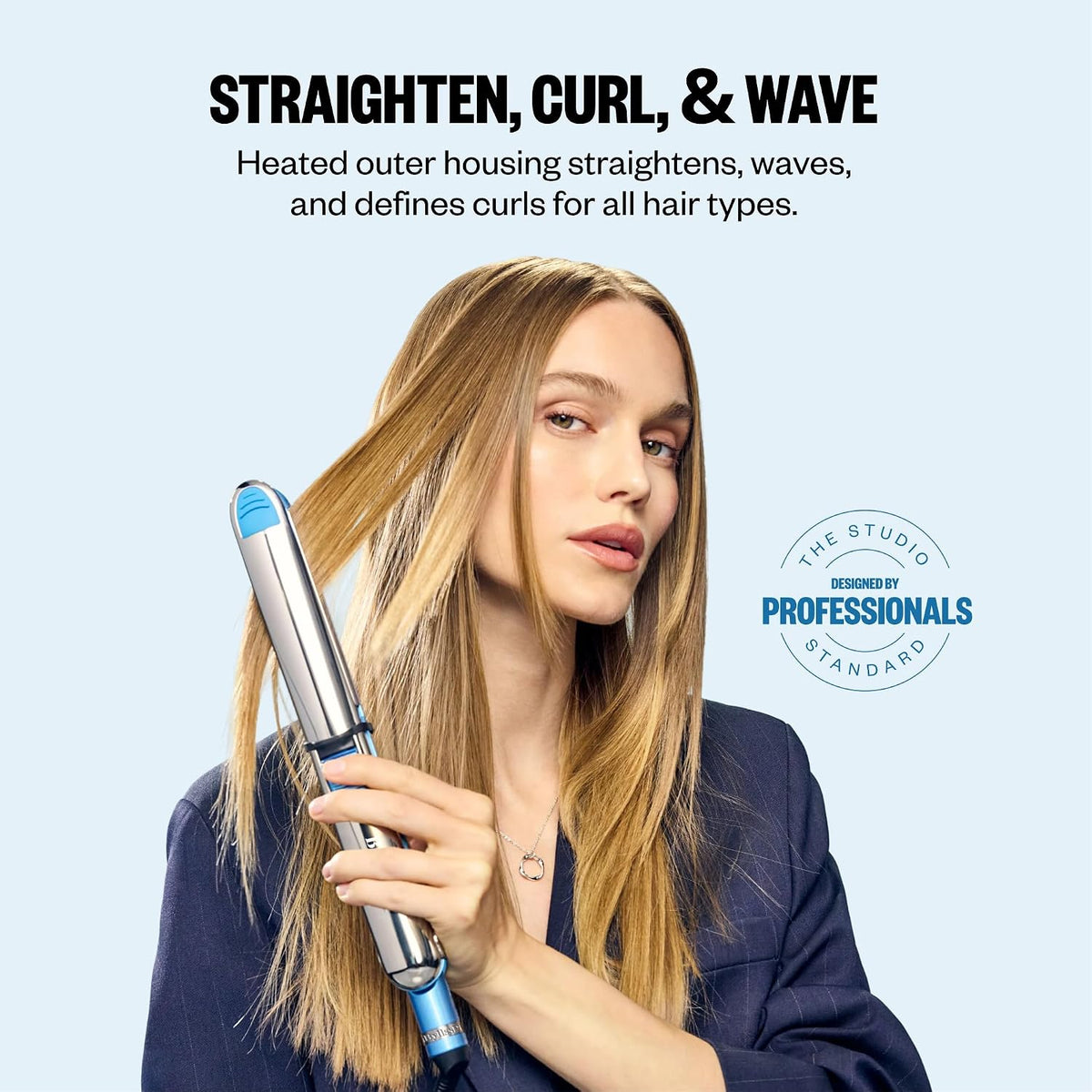 BaBylissPRO Nano Titanium Prima3000 1 1/4" Ionic Styling Iron