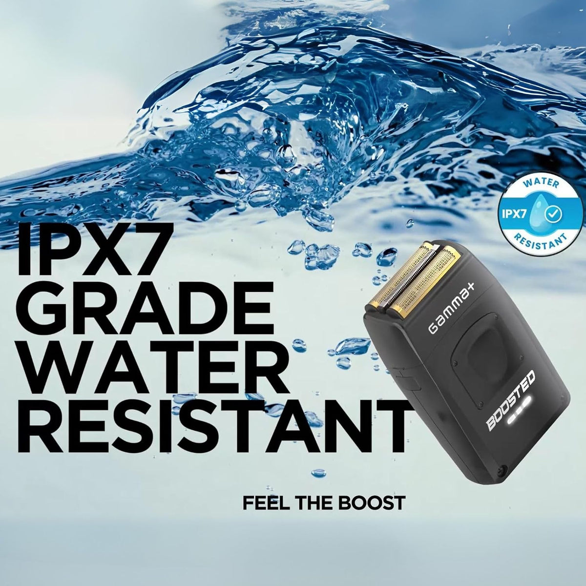 GAMMA+ Boosted Up Double Foil Shaver