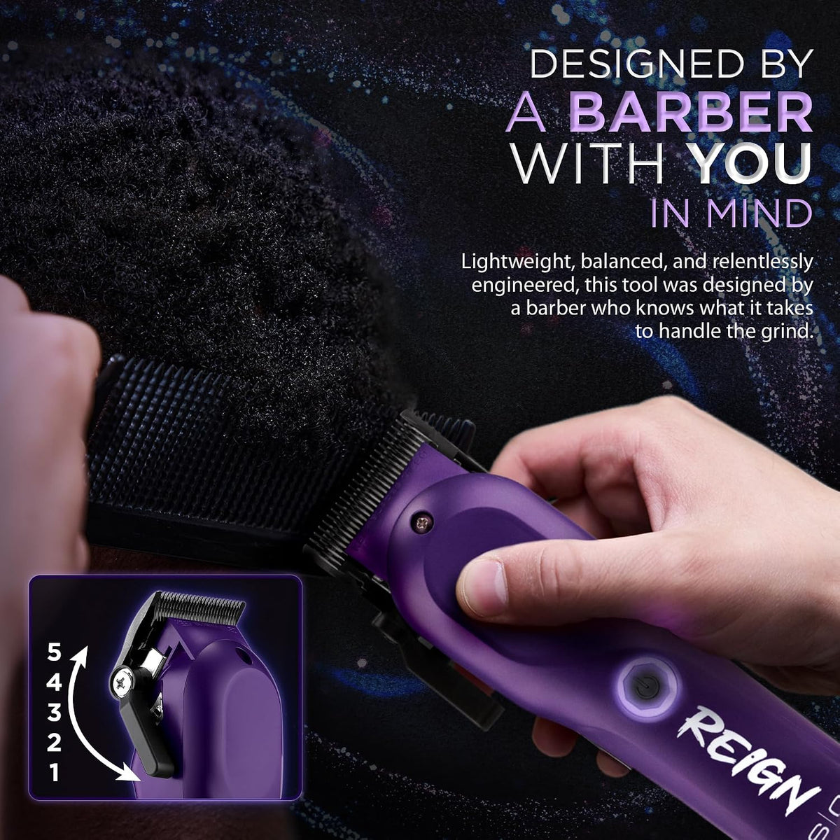 StyleCraft Reign Clipper (Purple)