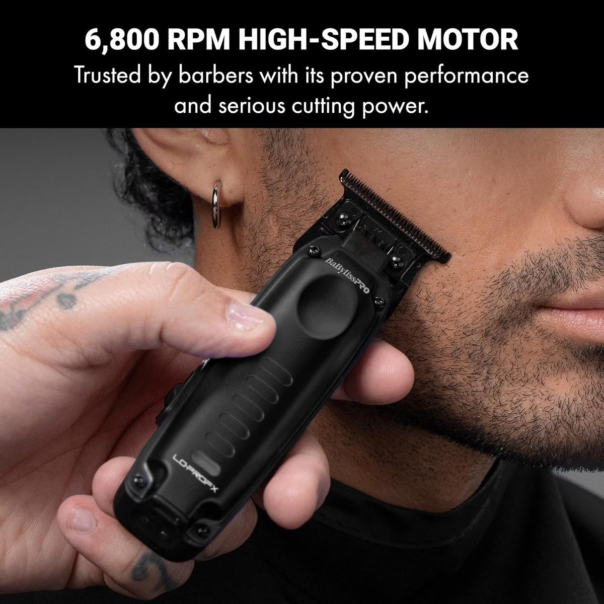 BaBylissPRO Compact LO-PROFX Trimmer (Black)