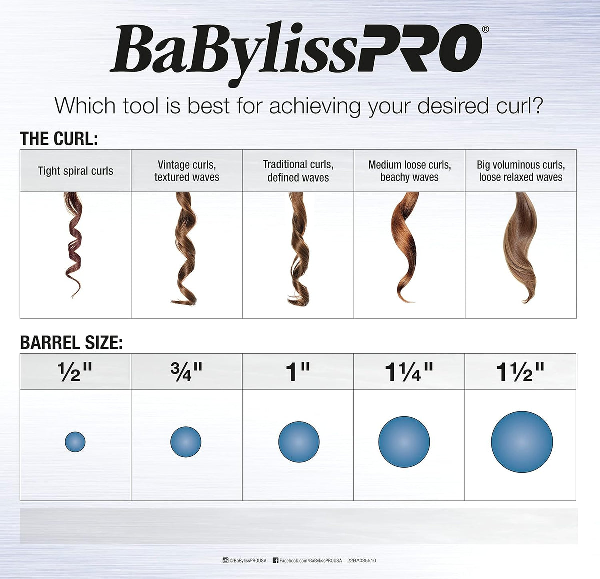 BaBylissPRO Nano Titanium 1 1/4" Marcel Curling Iron