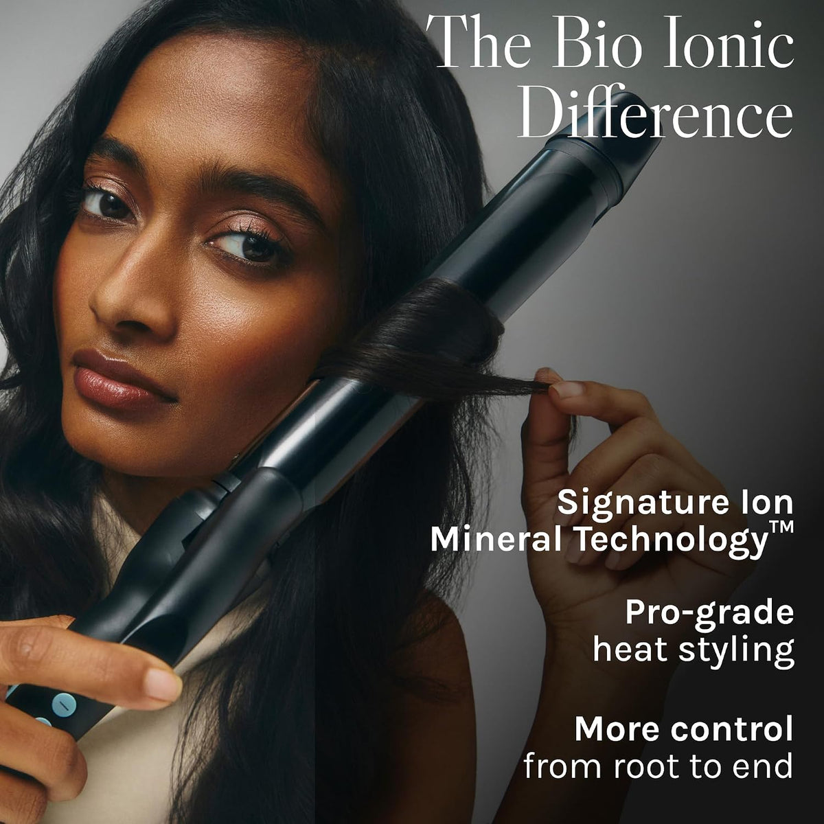 Bio Ionic Long Barrel Curling Iron 1.25"