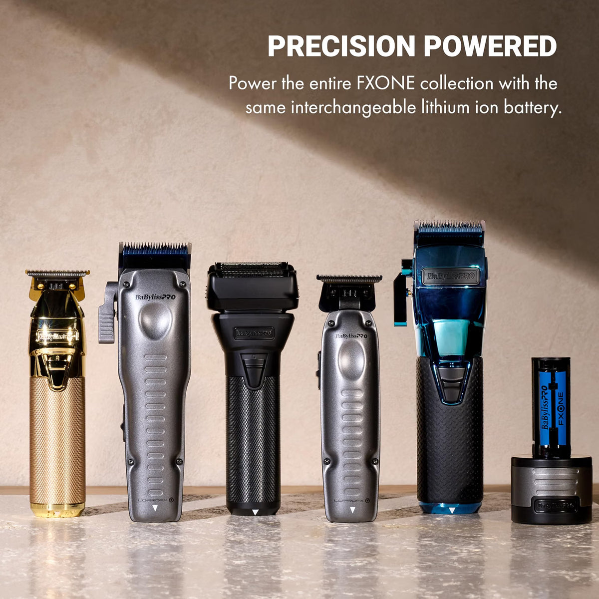 BaBylissPRO FXONE Lo-ProFX High Performance Clipper (Silver)