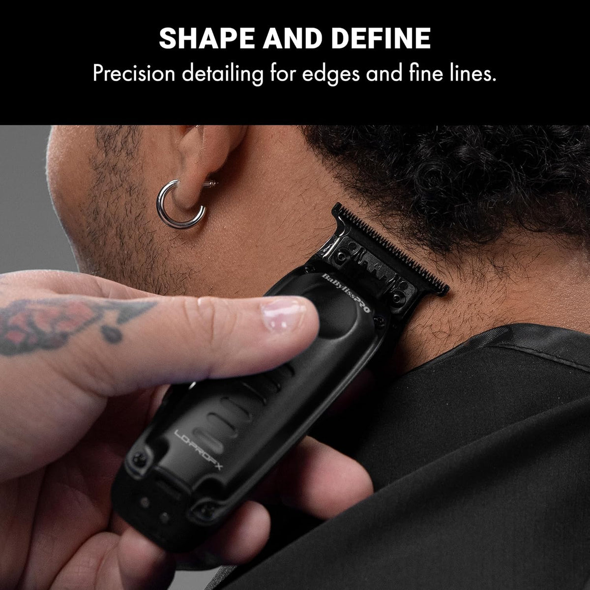 BaBylissPRO Compact LO-PROFX Trimmer (Black)