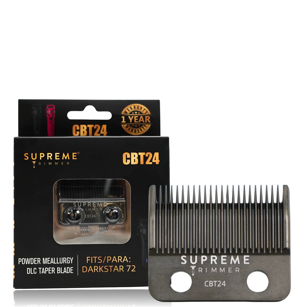 Supreme Trimmer Taper Blade for DarkStar Clipper-CBT24