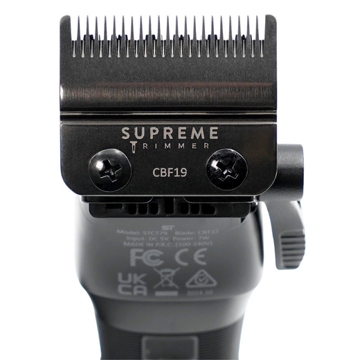 Supreme Trimmer Fade Blade for Recharge Clipper-CBF19