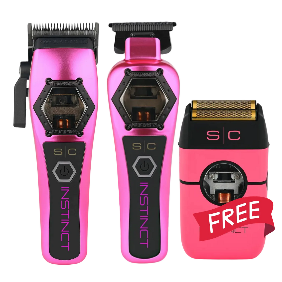 StyleCraft Instinct Metal Collection (Clipper, Trimmer & Shaver)