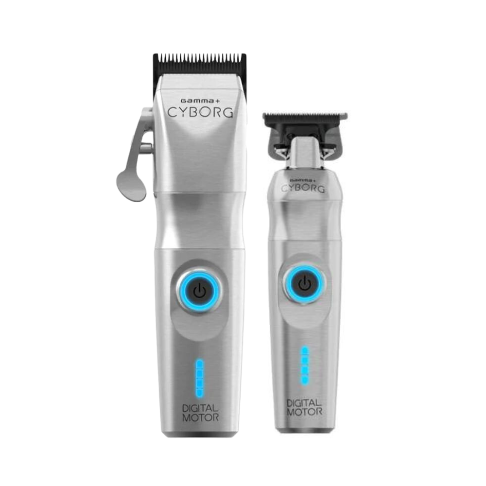 Gamma+ Cyborg Clipper & Trimmer Combo