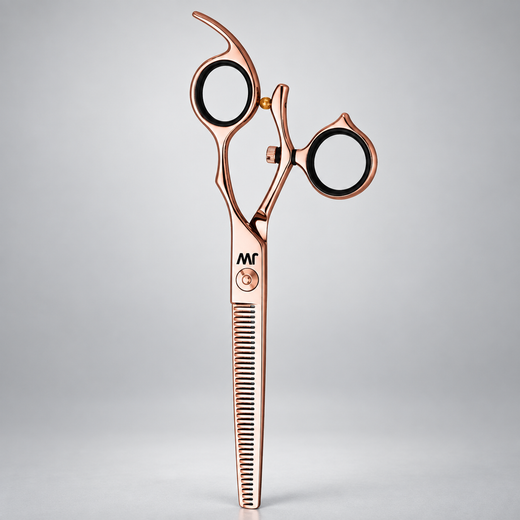 JW Swivel C6 Rose Gold Matching Shear & Thinner