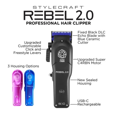 StyleCraft Rebel 2.0 Clipper