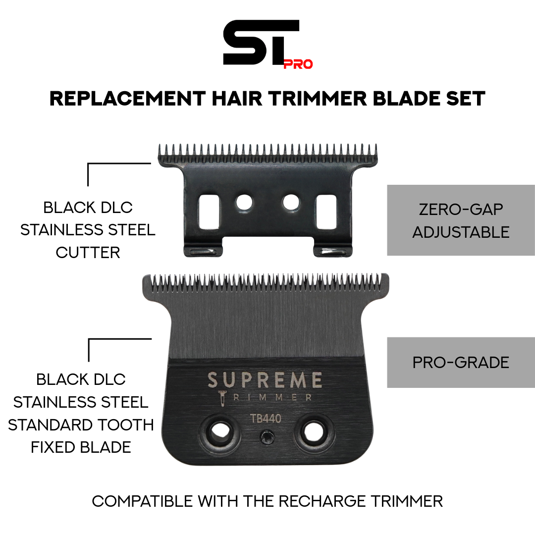 Supreme Trimmer Standard Tooth Blade for Recharge Trimmer-TB440
