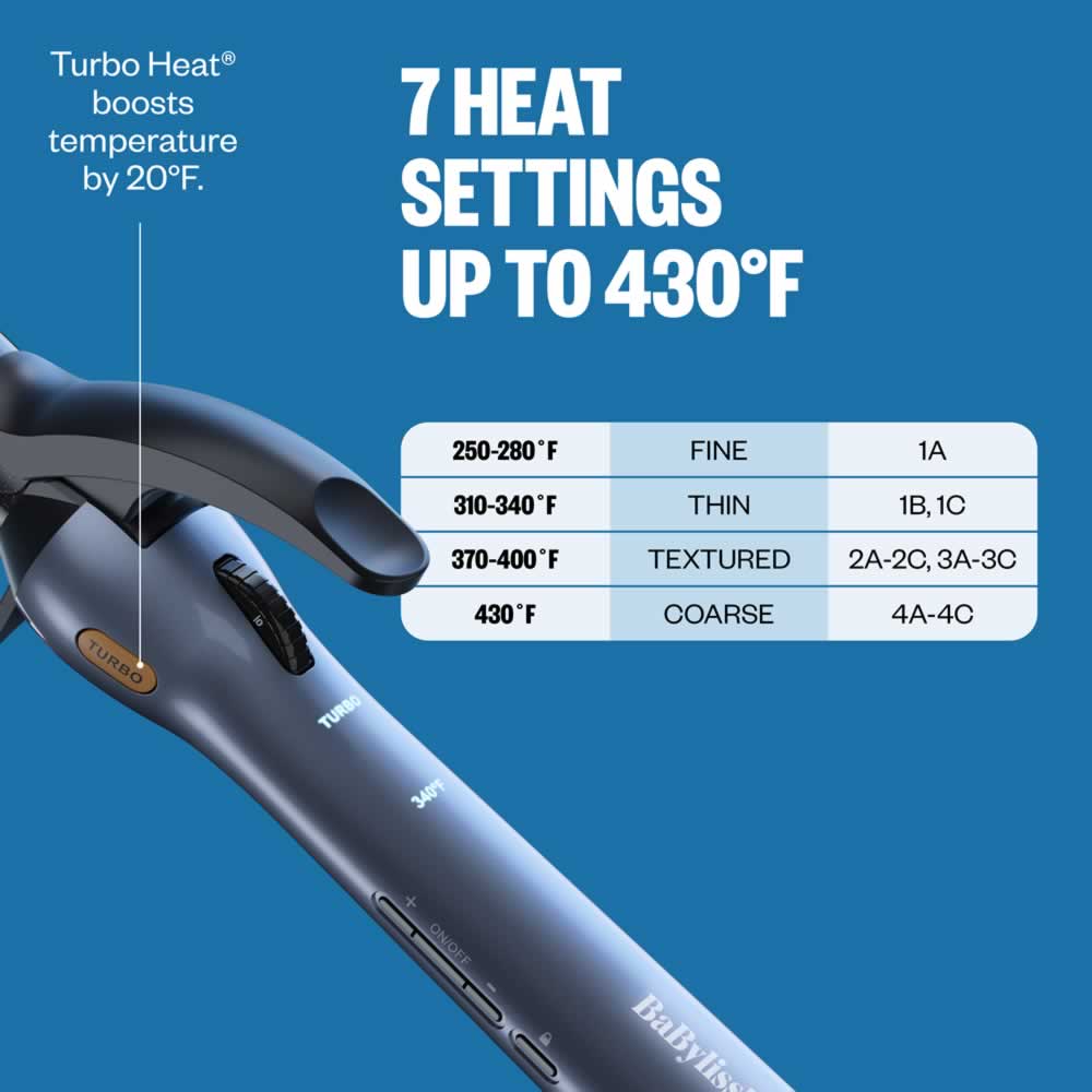 BaBylissPRO The PrecisionGrip 1 1/2" Curling Iron