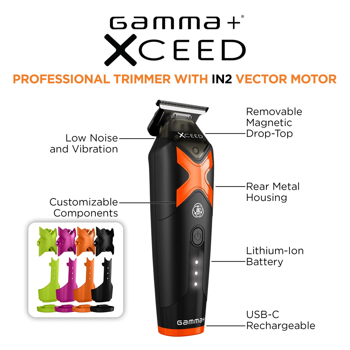 Gamma+ XCEED Cordless Trimmer