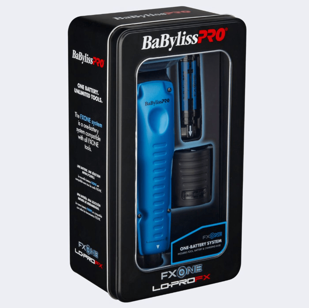BaBylissPRO® FXONE™ Lo-ProFX Limited Edition Black & Blue Clipper FX829BL