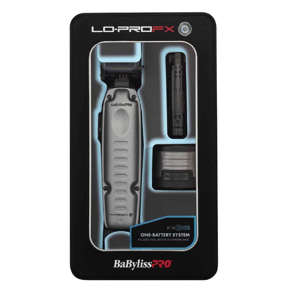 BaBylissPRO FXONE Lo-ProFX Limited Edition Matte Gray Clipper & Trimmer Combo – FX829 & FX729