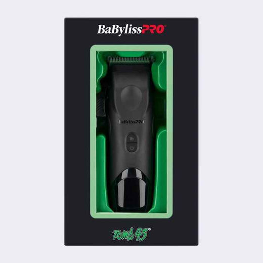BaBylissPRO x Tomb45 Wireless-Charging Clipper, Trimmer & Double-Foil Shaver Combo