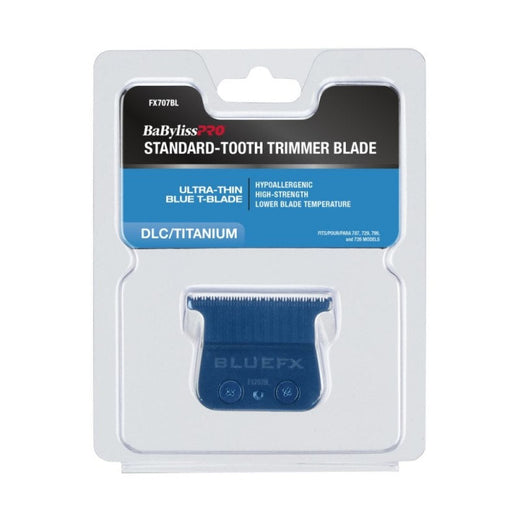BABYLISSPRO BLUEFX ULTRA THIN STANDARD-TOOTH TRIMMER BLADE (#FX707BL)