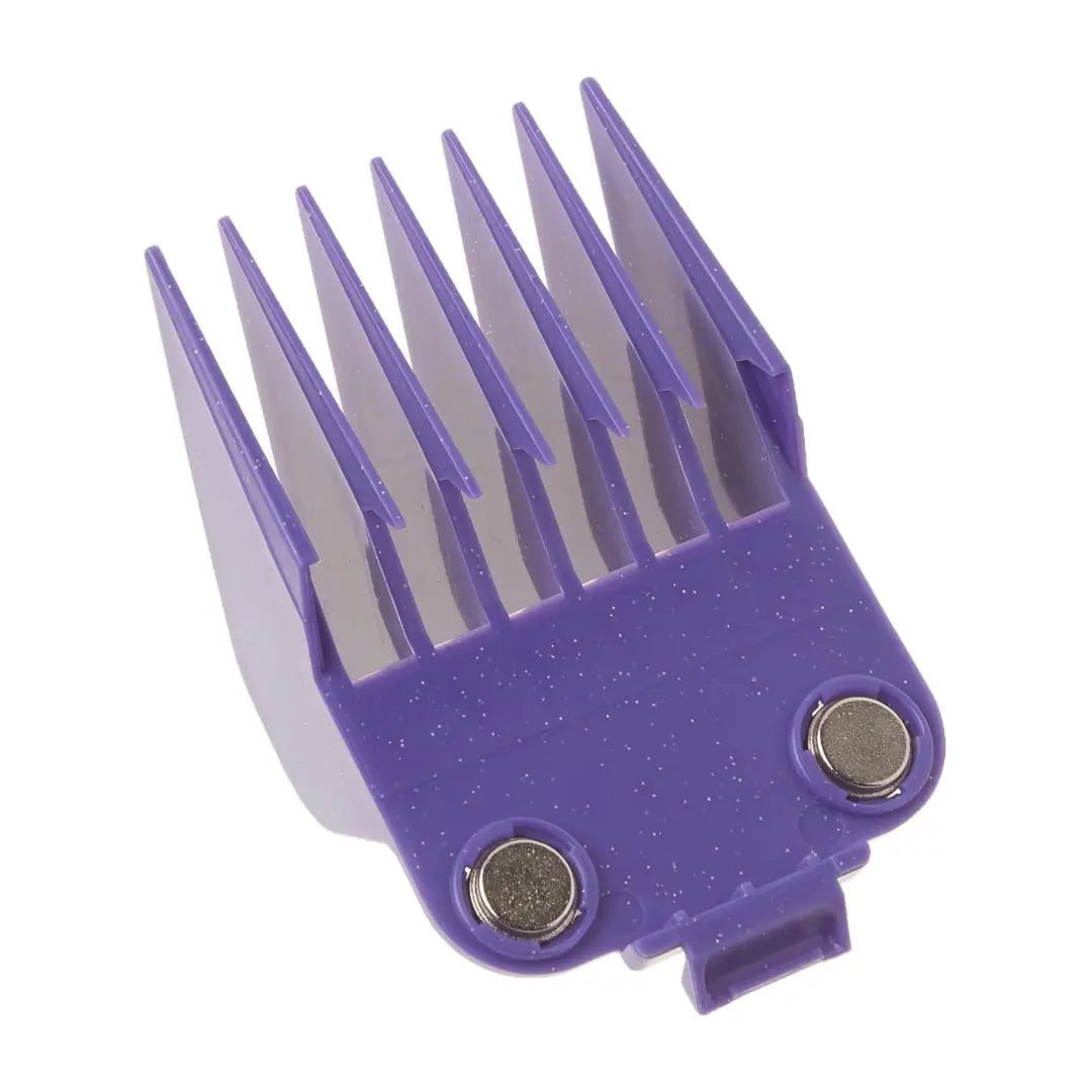 Andis 01415 Master Dual Magnet Large Comb Set - 4 Sizes, Purple