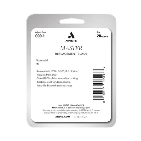 Andis Master #28 Replacement Blade