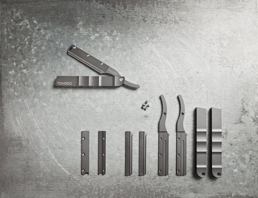 Tondeo Kallisto Razor - Grey includes 10 blades