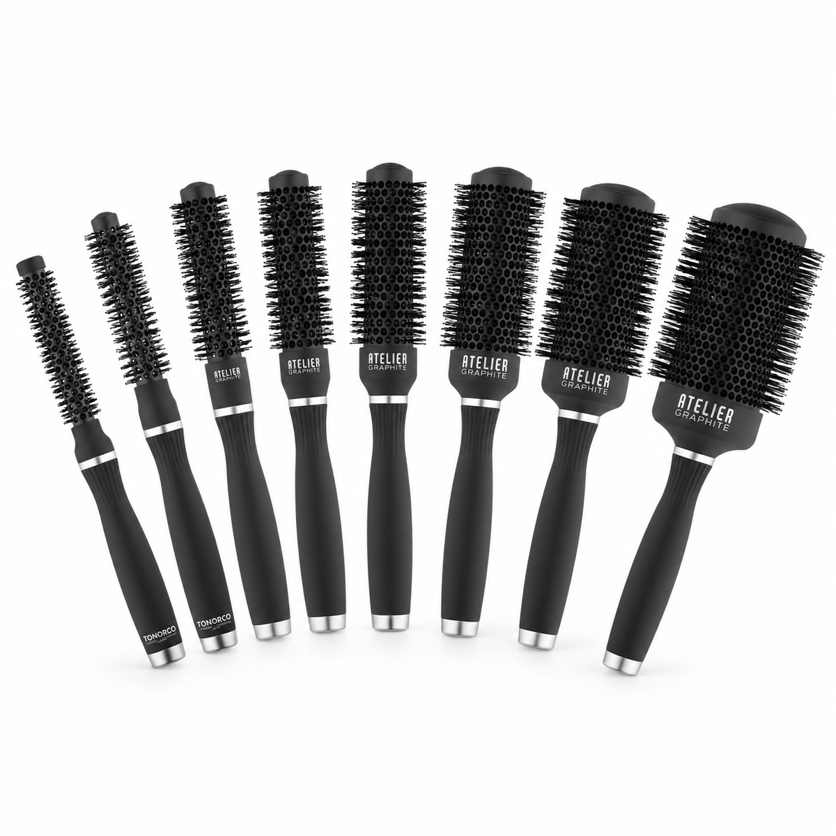 Tondeo Atelier Graphite Round Brush