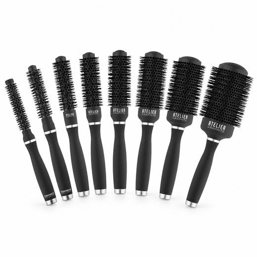 Tondeo Atelier Graphite Round Brush