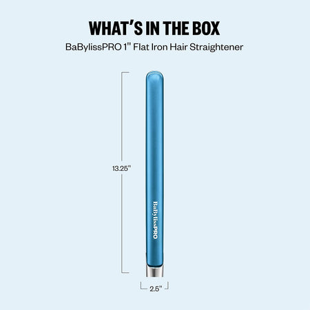 BaBylissPRO Nano Titanium 1" Ultra-Sleek Straightening Iron