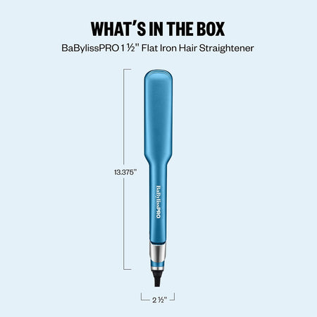 BaBylissPRO Nano Titanium 1.5" Ultra-Sleek Straightening Iron