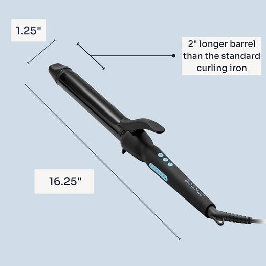 Bio Ionic Long Barrel Curling Iron 1.25"