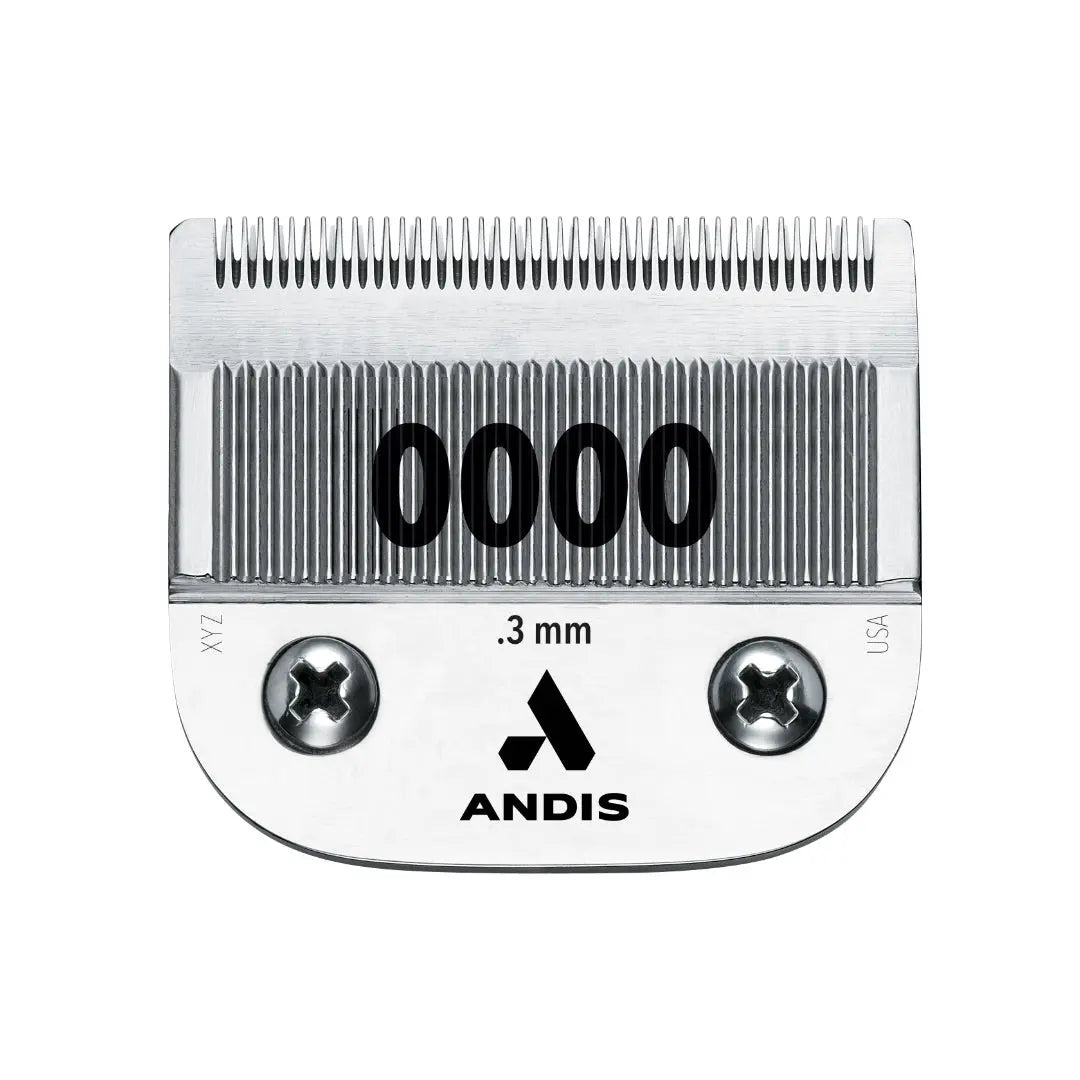 Andis  64074 UltraEdge Clipper Blade Size 0000 – 1/100 Inch Cut - Carbon-Infused Steel Detachable