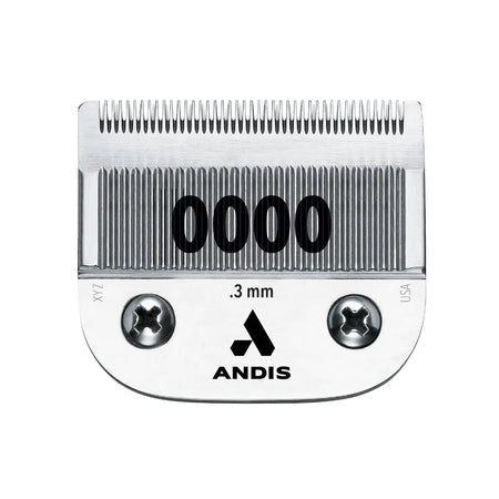 Andis  64074 UltraEdge Clipper Blade Size 0000 – 1/100 Inch Cut - Carbon-Infused Steel Detachable