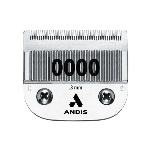 Andis  64074 UltraEdge Clipper Blade Size 0000 – 1/100 Inch Cut - Carbon-Infused Steel Detachable