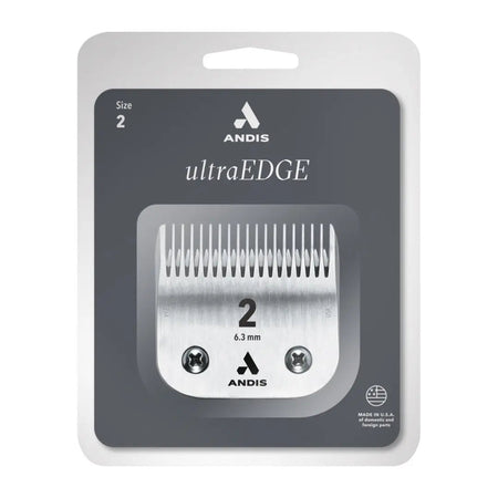 Andis 64078 UltraEdge Carbon-Infused Detachable Clipper Blade – Size 2, 1/4-Inch Cut Length