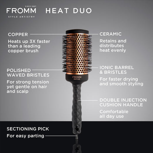 Fromm Heat Duo Copper Thermal Round 2" (#NBB021)