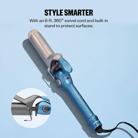 BaBylissPRO Nano Titanium 1 1/2" Spring Curling Iron