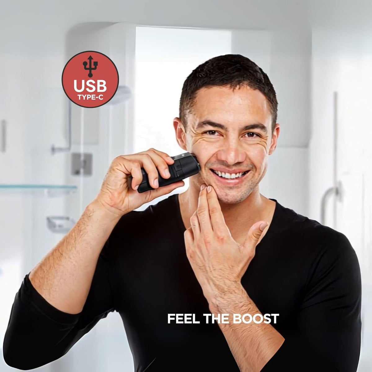 GAMMA+ Boosted Up Double Foil Shaver