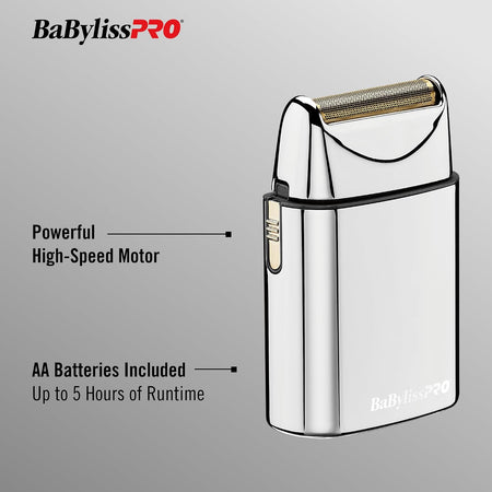 BaBylissPRO FOILFX01 Cordless Metal Single Foil Shaver