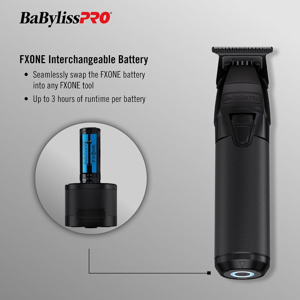 BaBylissPRO FXONE BLACKFX Trimmer