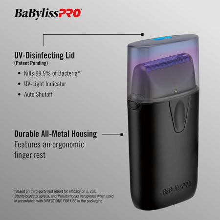 BaByliss Single Foil UV Shaver
